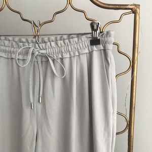 Light Blue High Waisted Dress Pants